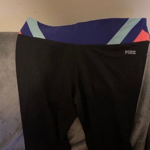 Pink yoga pants